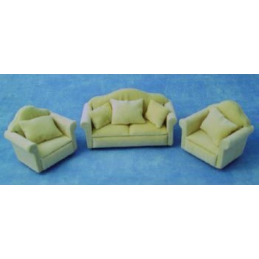 Beige Suite for 12th Scale Dolls House