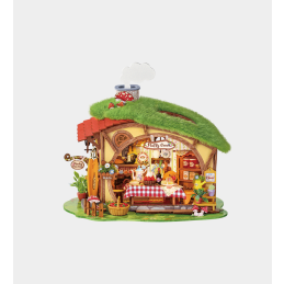 Rolife Fluffy Grove DIY Miniature Dollhouse Kit