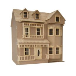 Unpainted Exmouth 12th Scale Ready To Assemble Dolls House Kit