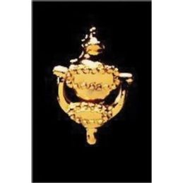 Brass Beaded Door Knocker for 12th Scale Dolls House