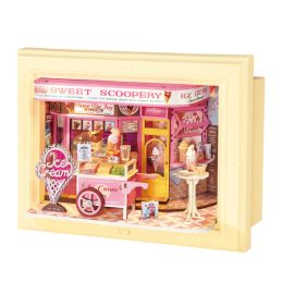 Rolife Sweet Scoopery Ice Cream DIY Miniature House
