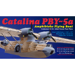 Guillows 1/28 Scale PBY-5a Catalina Balsa Model Kit
