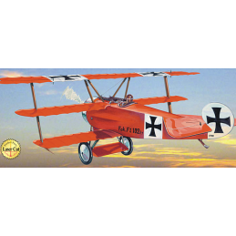 Guillows 1/16 Scale Fokker DR1 Tri Plane Balsa Model Kit