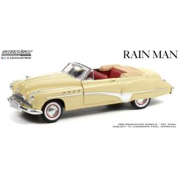 Greenlight 1/18 Scale Rain Man (1988 film) Charlie Babbitts 1949 Buick Roadmaster Die Cast Model