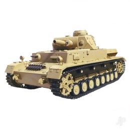 Heng Long 1/16 Scale Dak PZKPFW.IV AUSF. F-1 with Infrared Battle System RTR Tank Kit