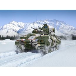 ICM 1/72 Scale M2 Bradley Light Tank U.S. Infantry Fighting Vehicle Model Kit