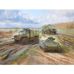 ICM 1/72 Scale Military Vehicles of the Armed Forces of Ukraine Model Kits