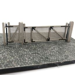 Scale Model Scenery Crossing/Yard Gates (NYMR/Goathland Style) OO Gauge
