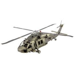 Metal Earth Black Hawk 3D Metal Model Kit