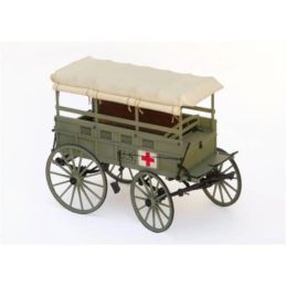 Model Trailways 1/16 Scale Civil War Rucker Ambulance Model Kit