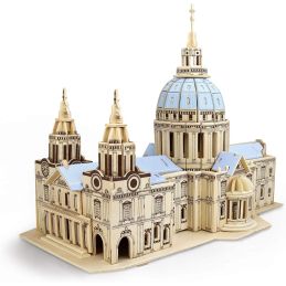 Quay St Pauls Cathedral Wooden Model Kit