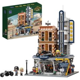 Pantasy Motorcycle Restaurant Building Model Kit