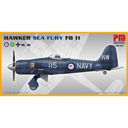PM Models 1/72 Scale Hawker Sea Fury FB 11 Model Kit