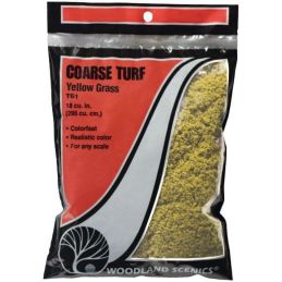 Woodland Scenics Yellow Grass Coarse Turf