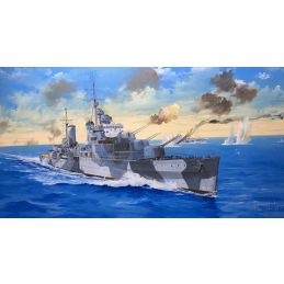 Trumpeter 1/350 Scale HMS Naiad WWII Dido-class Light Cruiser Model Kit