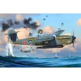 Trumpeter 1/48 Scale British Royal Navy Fairey Barracuda Mk II WWII Torpedo Bomber Model Kit