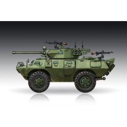 Trumpeter 1/72 Scale US Army LAV-150 Armoured Personnel Carrier w/ 90mm Mecar Gun Model Kit