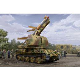 Trumpeter 1/35 Scale Flakpanther w/8.8cm Flakrakete Rheintochter I Model Kit