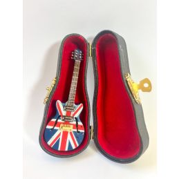 Union Jack Guitar for 12th Scale Dolls House