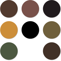 Starter Paint Pack for Tamiya Archer Anti-Tank Gun Model Kit