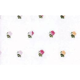 Rebecca Lilac / White Wallpaper for 12th Scale Dolls House