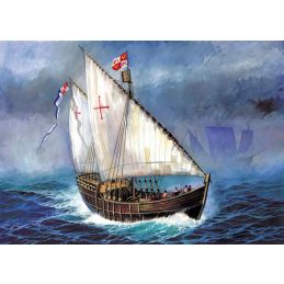 Zvezda 1/100 Scale Christopher Columbus Expedition Ship Model Kit