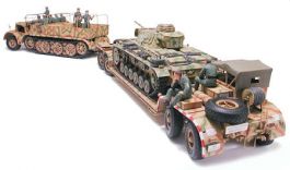 FAMO & Sd.Ah.116 1/35 プラモデル 1/35 GERMAN 18 TON HEAVY HALF-TRACK 