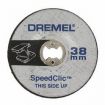 Dremel EZ SpeedClic Grinding Wheels - Pack of 2