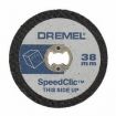 Dremel EZ SpeedClic Plastic Cutting Wheels 5 Pack