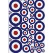 RAF Roundels Type D Twin Packs - Various Sizes