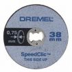 Dremel EZ SpeedClic Thin Cutting Wheels 5 Pack