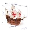 OcCre 1/50 Scale Santa Maria Starter Pack Model Kit