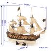 OcCre 1/65 Scale Royal Fortune Model Kit
