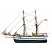 Occre Aurora Brig 1:65th Scale Model Boat Display Kit