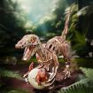 ROKR Velociraptor Wooden Model Kit