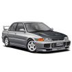 Hasegawa 1/24 Scale Mitsubishi Lancer GSR Evolution III Low Down Version Model Kit