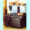 Victorian Stove with Shelf 1 12 Scale for Dolls House