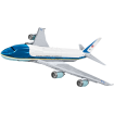 Cobi 1/144 Scale Boeing 747 Air Force One Model Kit
