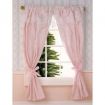 Pale Pink Curtains on Rail