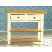 Cream Shaker Style Table 1 12 Scale for Dolls House