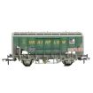 Branchline 35 Ton PAA Bulk Grain Wagon 'Grainflow' Green & Grey [W] OO Gauge