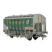 Branchline 35 Ton PAA Bulk Grain Wagon 'Grainflow' Green & Grey [W] OO Gauge