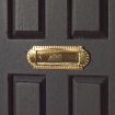 Brass Letter Box (non-opening) for 12th Scale Dolls House