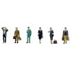 Branchline Post-War Figures Set C OO Gauge