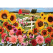 Cobble Hill Sunflower Farm 1000 Piece Jigsaw