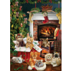 Cobble Hill Christmas Kittens 1000 Piece Jigsaw