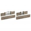 Branchline  Stone Walls and Gates 44-555 OO Gauge