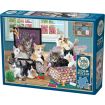 Cobble Hill Crafty Kittens 500 Piece Jigsaw
