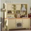 Cream All-in-one Kitchen System for 12th Scale Dolls House