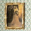 Bride and Groom Wedding Photo for 12th Scale Dolls House